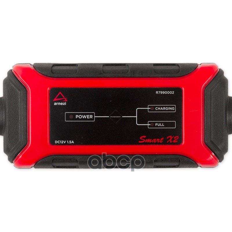 Зарядное устройство Smart X2 (12В, 1.5Ач, акб 5-60Ач) ARNEZI R7990002 Зарядное устройство Smart X2 (12В, 1.5Ач, акб 5-60Ач) ARNEZI R7990002