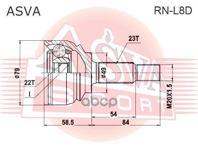 Rnl8e ASVA. ASVA шрус наружный SB-g33. ASVA lrpsfr2. ASVA fdcb8.