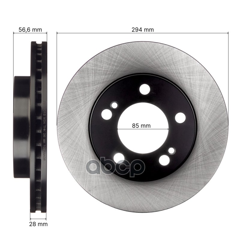 Диск тормозной передний AVANTECH 41441-09100
