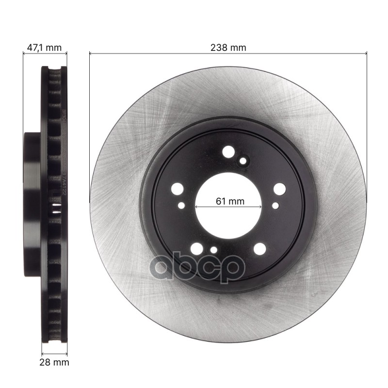 Диск тормозной