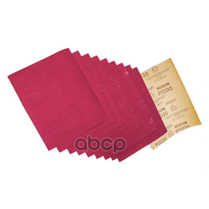 Бумага наждачная водостойкая 230x280мм P1500 Profi (10шт) ARNEZI R8011022