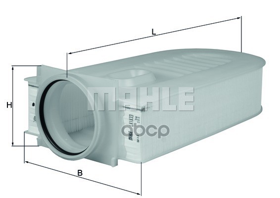 Фильтр возд.MERCEDES W204/221/166 2.2CDI 2009=> Mahle/Knecht арт. LX1833