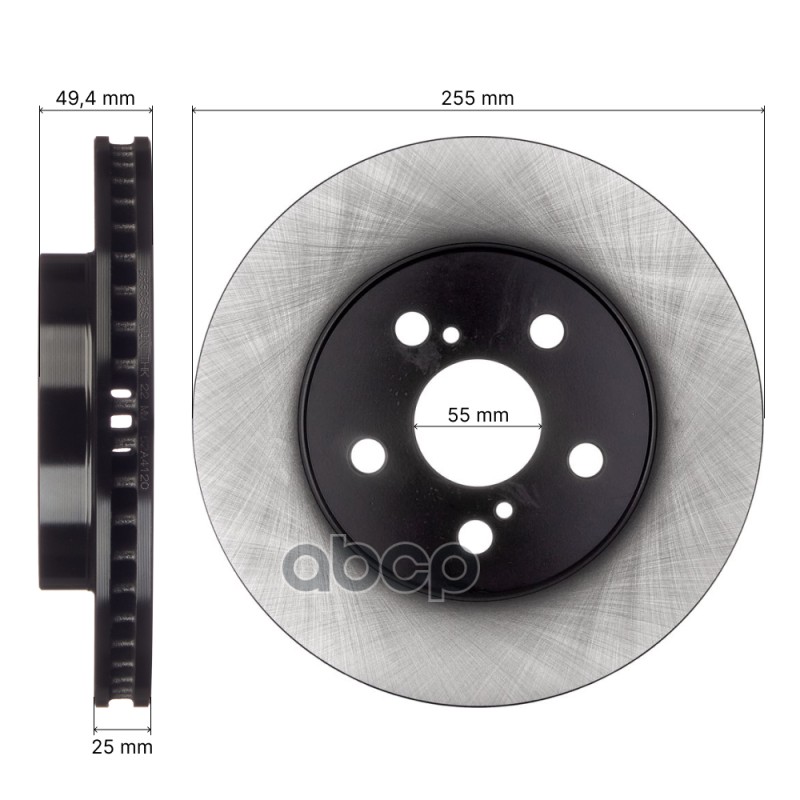Диск тормозной передний AVANTECH 43512-47060