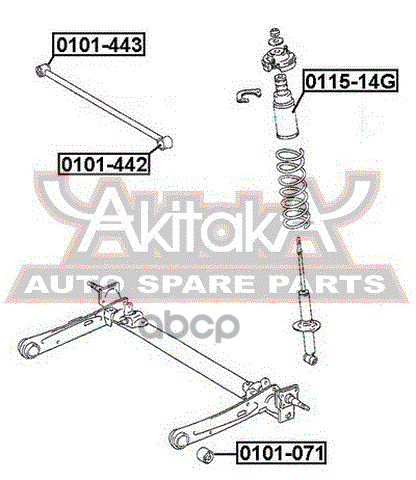 САЙЛЕНТБЛОК ЗАДНЕЙ ПРОДОЛЬНОЙ ТЯГИ