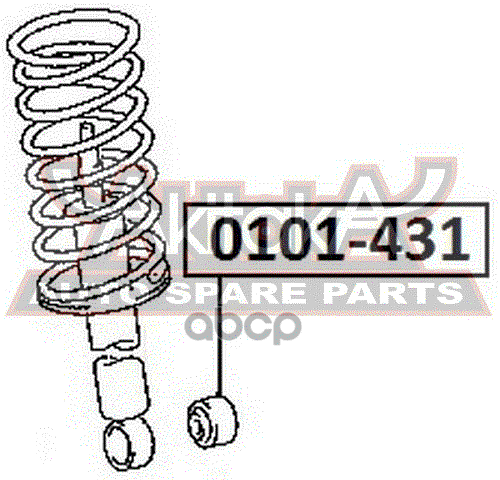 САЙЛЕНТБЛОК ЗАДНЕГО АМОРТИЗАТОРА