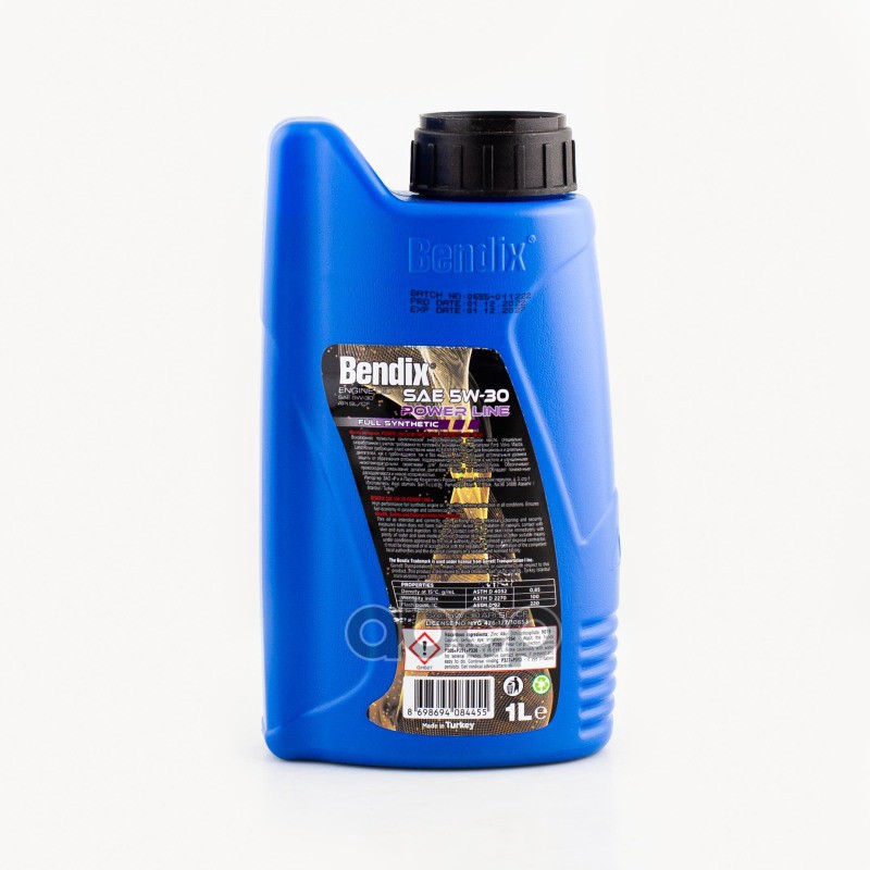 Масло моторное, синтетика BENDIX POWER LINE SAE 5W-30 ACEA A1_B1, A5_B5 API SL R