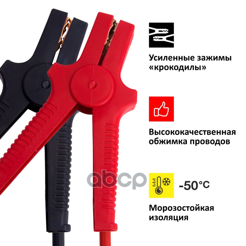 Провода пусковые Clim Art 600 А 3,5 м CLA00343