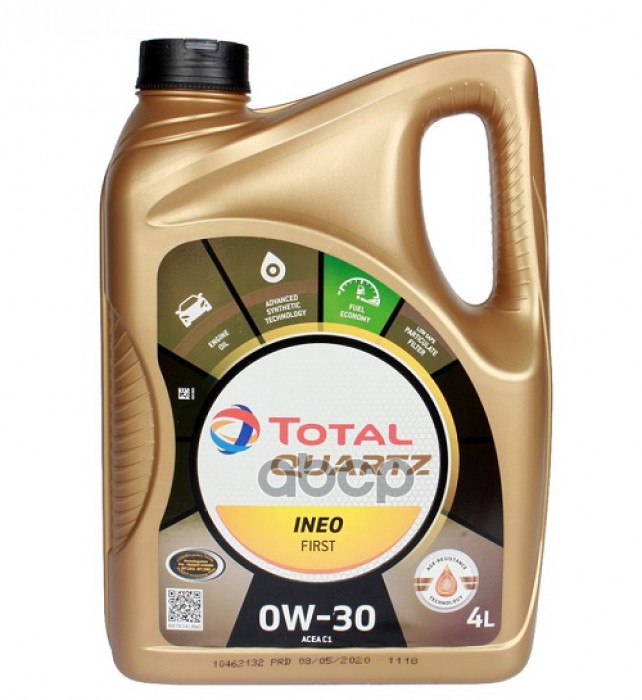 TotalEnergies Total Quartz Ineo First 0W30 (Europe)  4Л. Синт. (Масло Моторное)