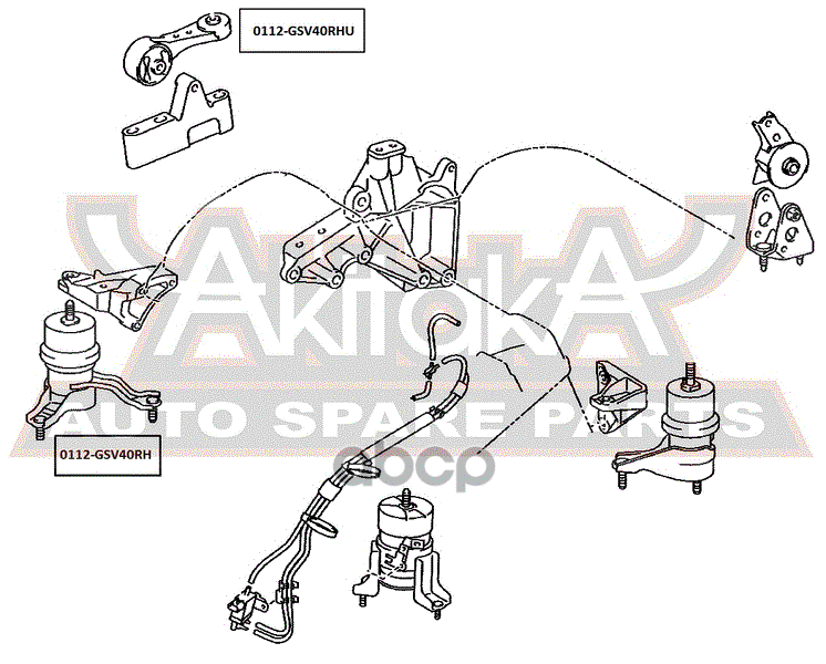 ПОДУШКА ДВИГАТЕЛЯ ПРАВАЯ
