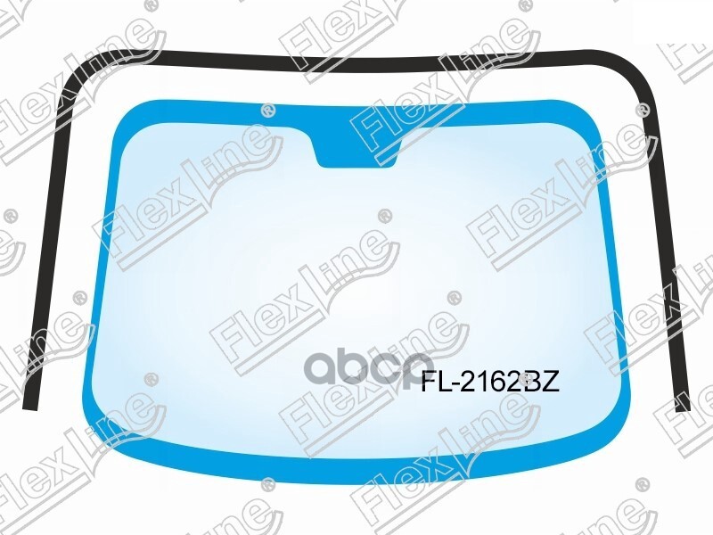 Молдинг лобового стекла (П-образный) Hyundai Accent 99-12 / Verna 00-06 FLEXLINE арт. FL-2162BZ