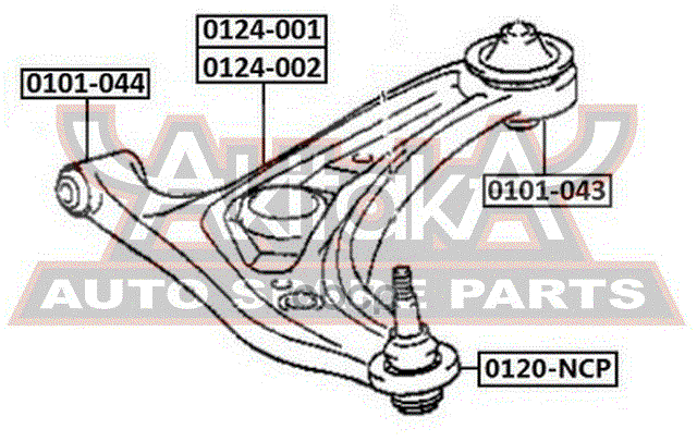 САЙЛЕНТБЛОК ПЕРЕДНЕГО РЫЧАГА ПЕРЕДНИЙ
