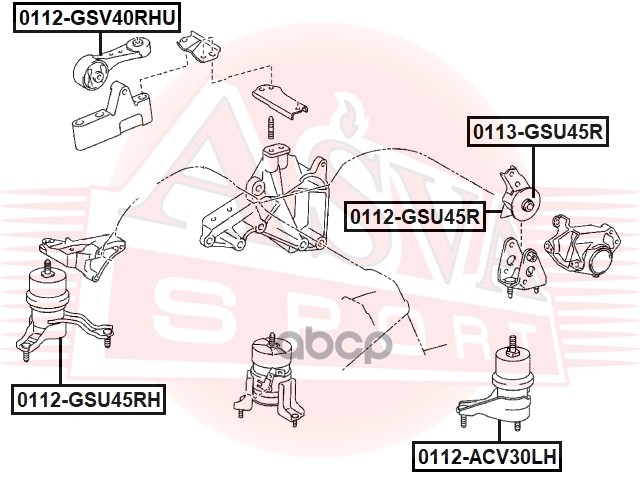 ОПОРА ДВИГАТЕЛЯ