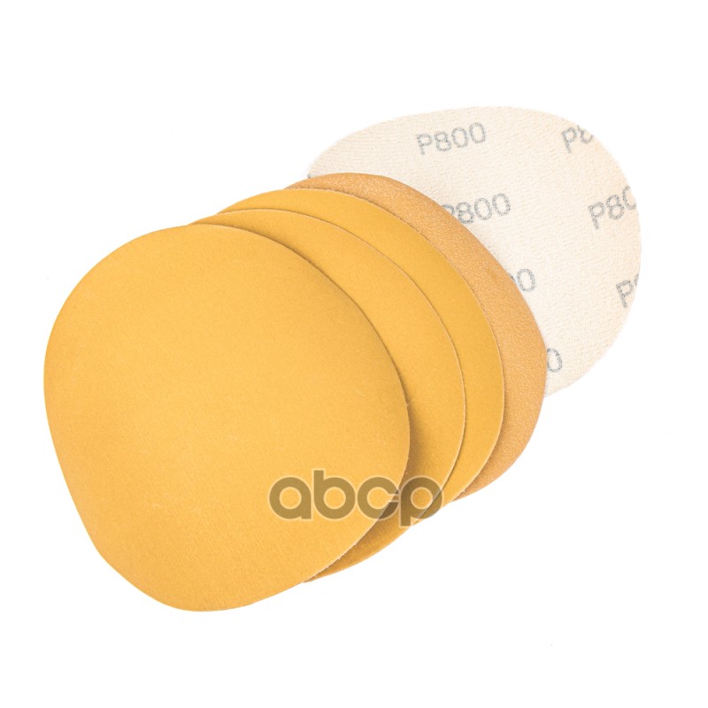 Круг абразивный (шлифовальный) d=125 мм P800 под липучку (5шт)