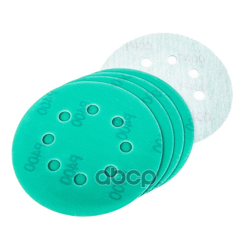 Круг абразивный (шлифовальный) d=125мм P400 с 8 отверстиями под липучку (5шт) Arnezi R8010056