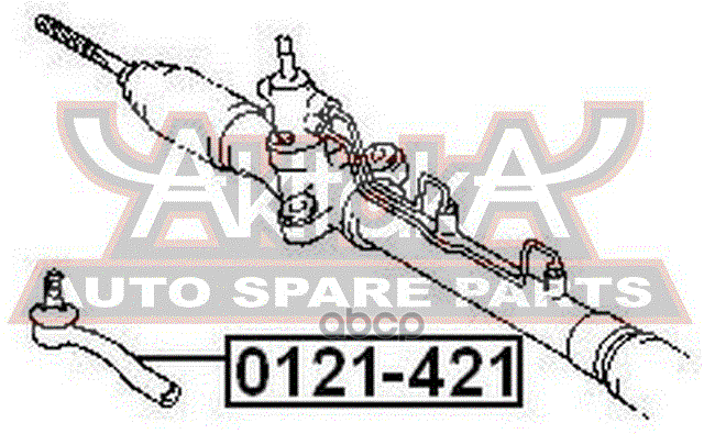 НАКОНЕЧНИК РУЛЕВОЙ ПРАВЫЙ