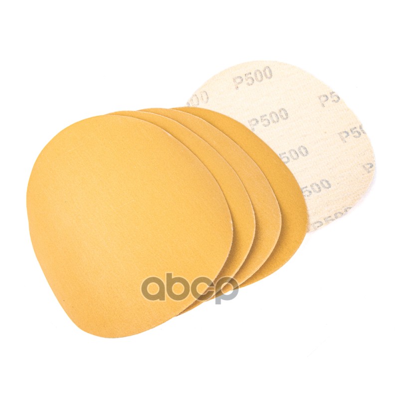 Круг абразивный (шлифовальный) d=125 мм P500 под липучку (5шт)