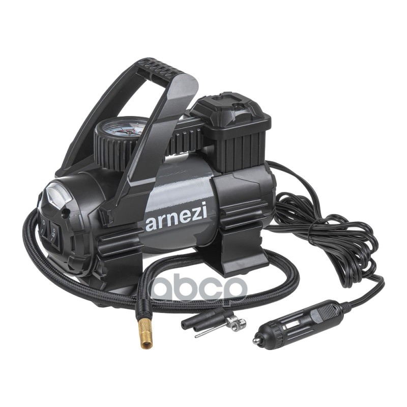 Компрессор автомобильный ARNEZI A35 Heavy Duty 10 бар, 35 л/мин, 180 Вт, A0302002