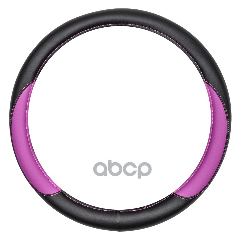 Чехол на руль эко кожа  Black+Roseo  (М)