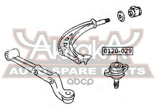 ОПОРА ШАРОВАЯ НИЖНЯЯ