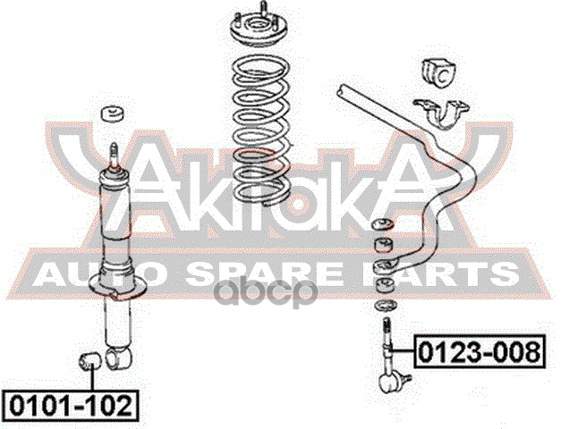 ТЯГА СТАБИЛИЗАТОРА ПЕРЕДНЯЯ
