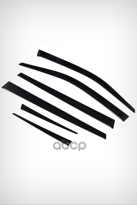 01.03.537.W6 Дефлектора Окон Audi Q7 Ii 4Mb, 4Mg 2015, Комплект- 6Шт На Все Боковые Окна Автомобиля COMFORT арт. 0103537W6