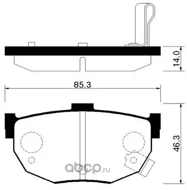 Hp0047 колодки применяемость