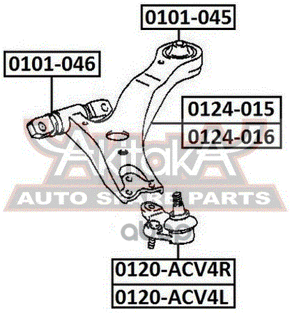 ОПОРА ШАРОВАЯ ПРАВАЯ