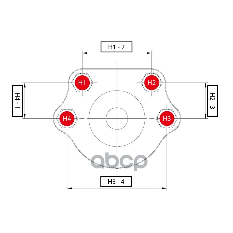Опора шаровая подвески