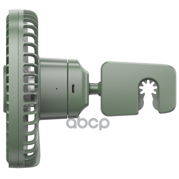 Вентилятор в салон 12V на подголовник зеленый BASEUS