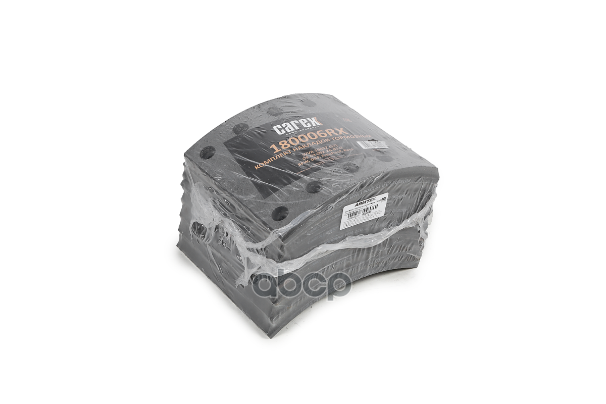 180006RX НАКЛАДКИ ТОРМОЗНЫЕ,КОМПЛЕКТЫ CAREX (Украина)