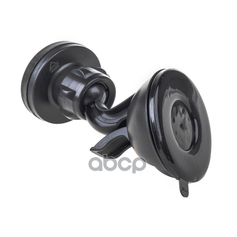 Держатель телефона магнитный на присоске / черный