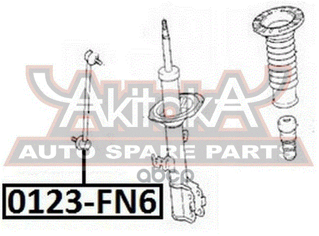 Тяга стабилизатора передняя