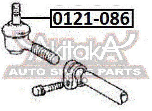 НАКОНЕЧНИК РУЛЕВОЙ ЛЕВЫЙ