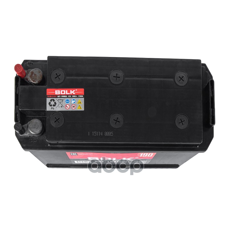 Аккумулятор BOLK Standart 190 А_ч L+(3) 514x218x210 B EN 1200 А