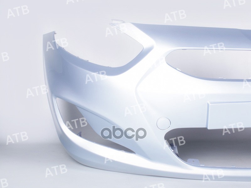 бампер Hyundai Solaris 1 2010-2014 передний Серебрянный лед (Ice Silver) VEA A