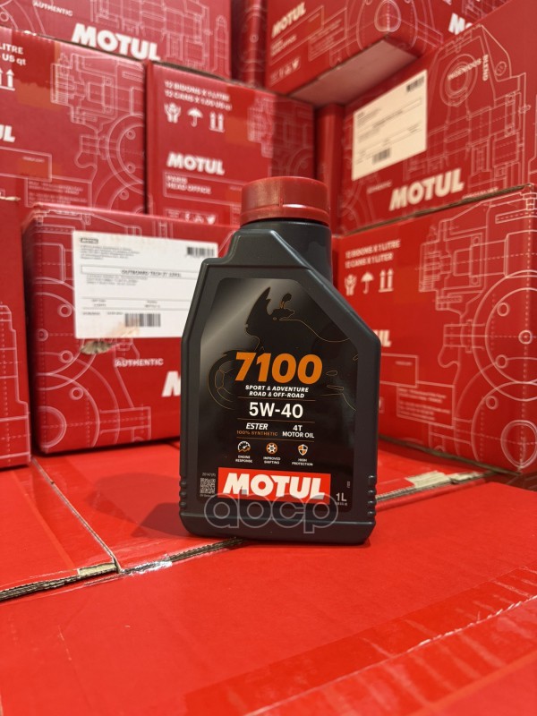 Motul 7100 4T (Ma2) 5W40 1Л. 100% Синт. (Масло Моторн. Для 4T Мотоц.) MOTUL арт. 113197