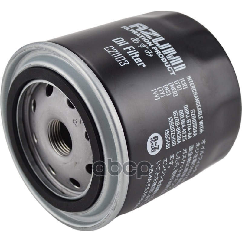 Фильтр масляный AZUMI C21103 1C, 2C, 1RZ#, 2RZE, 5R, 13T#, 1NT