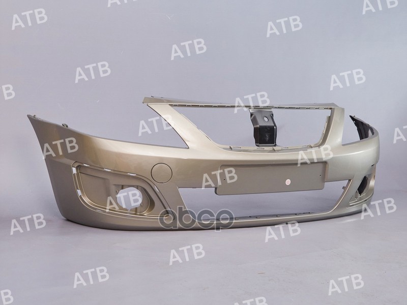 бампер Лада Ларгус передний Серый базальт 242 ATB