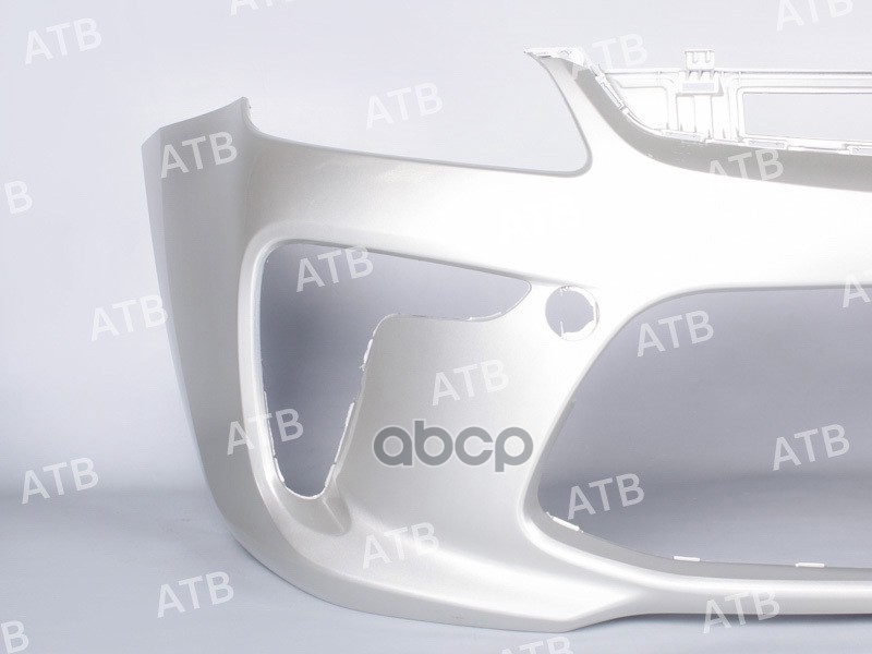 бампер Kia Rio 4 2017-2020 передний Бежевый (Ice Wine) W4Y ATB