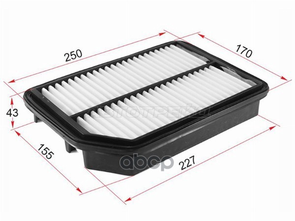 Фильтр воздушный Kia Cerato 06-09 Sat арт. ST-28113-2F800