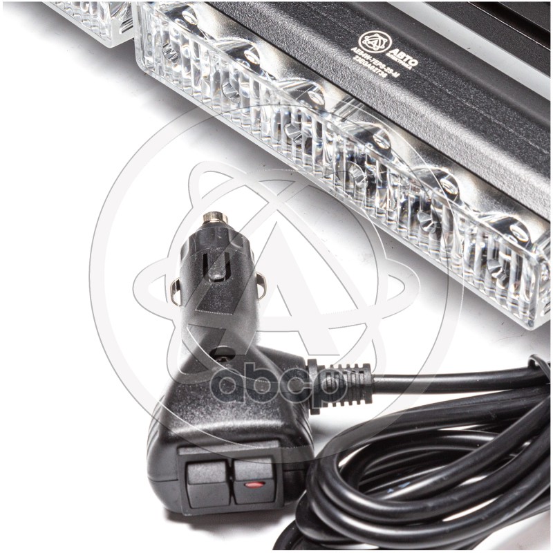 Балка светодиодная 12/24V 84Вт на магните стробоскоп 2 стор.(7+7 блоков Epistar