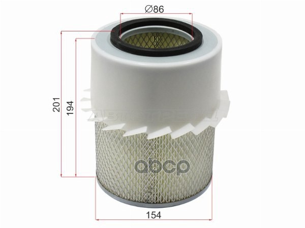 Фильтр воздушный Mitsubishi L200 86-06 / Pajero 91-06 Sat арт. ST-MR323949