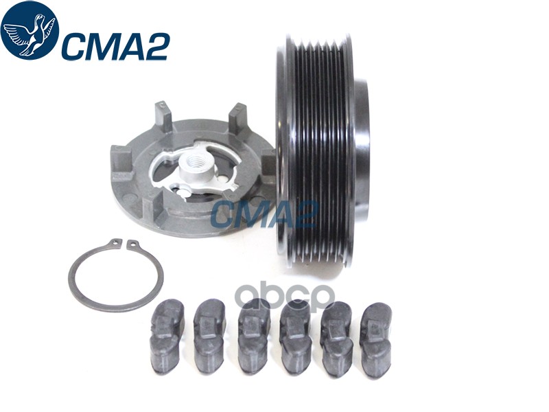 Шкив в сборе 6SEU14C 6PK100 (NSK подшипник) 4F0260810G 4E0260805BC