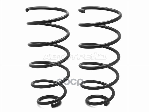 Пружина подвески (2шт комплект) передняя CITROEN C4 04-13/PEUGEOT 307 00-09 BAIKOR арт. BKCS0246