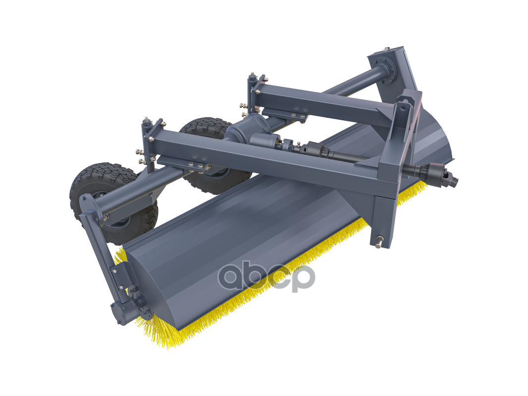 Щетка коммунальная МТЗ-80,82,1221 усиленная, литой редуктор, колеса 5.00х10 (60-