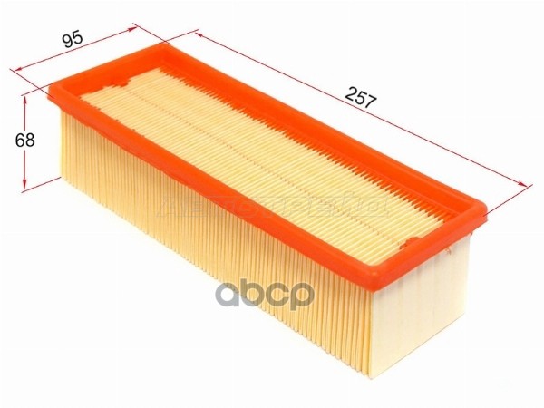 Фильтр воздушный Renault Duster 10-21 / Logan 09-16 Sat арт. ST-8200985420