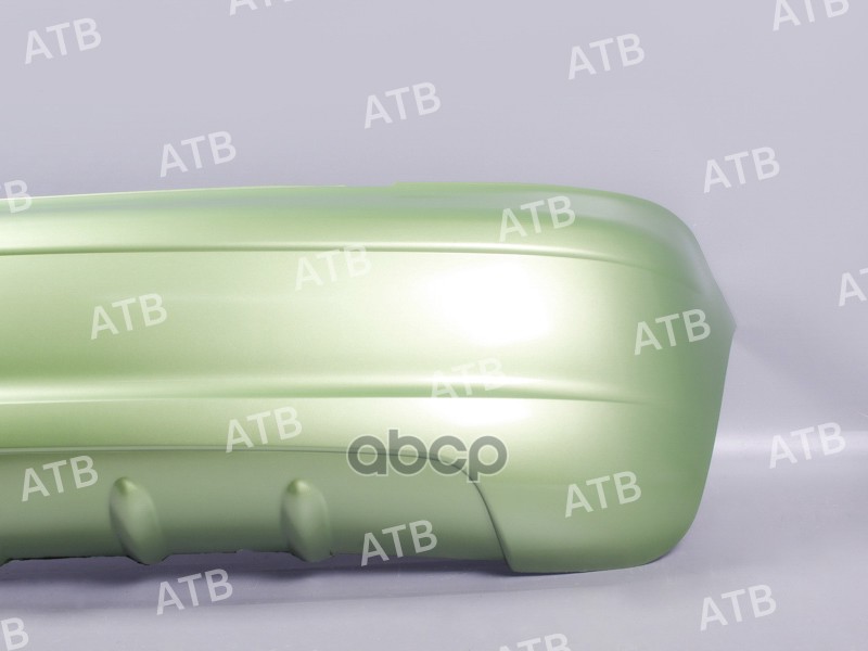 бампер Daewoo Matiz 1 2000-2015 рестайлинг задний Зеленое яблоко 38U ATB