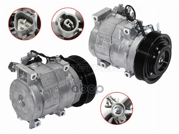 Компрессор кондиционера Toyota Camry (XV30) 01-06 / Harrier 97-03 Sat арт. ST-TY38-396-0