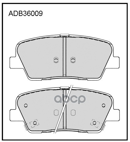 Колодки тормозные дисковые | зад | KIA SORENTO 2.0/2.4I/CRDI 10>