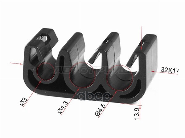 Клипса эл. проводки TOYOTA/LEXUS (1 шт.) Sat арт. ST-M10378